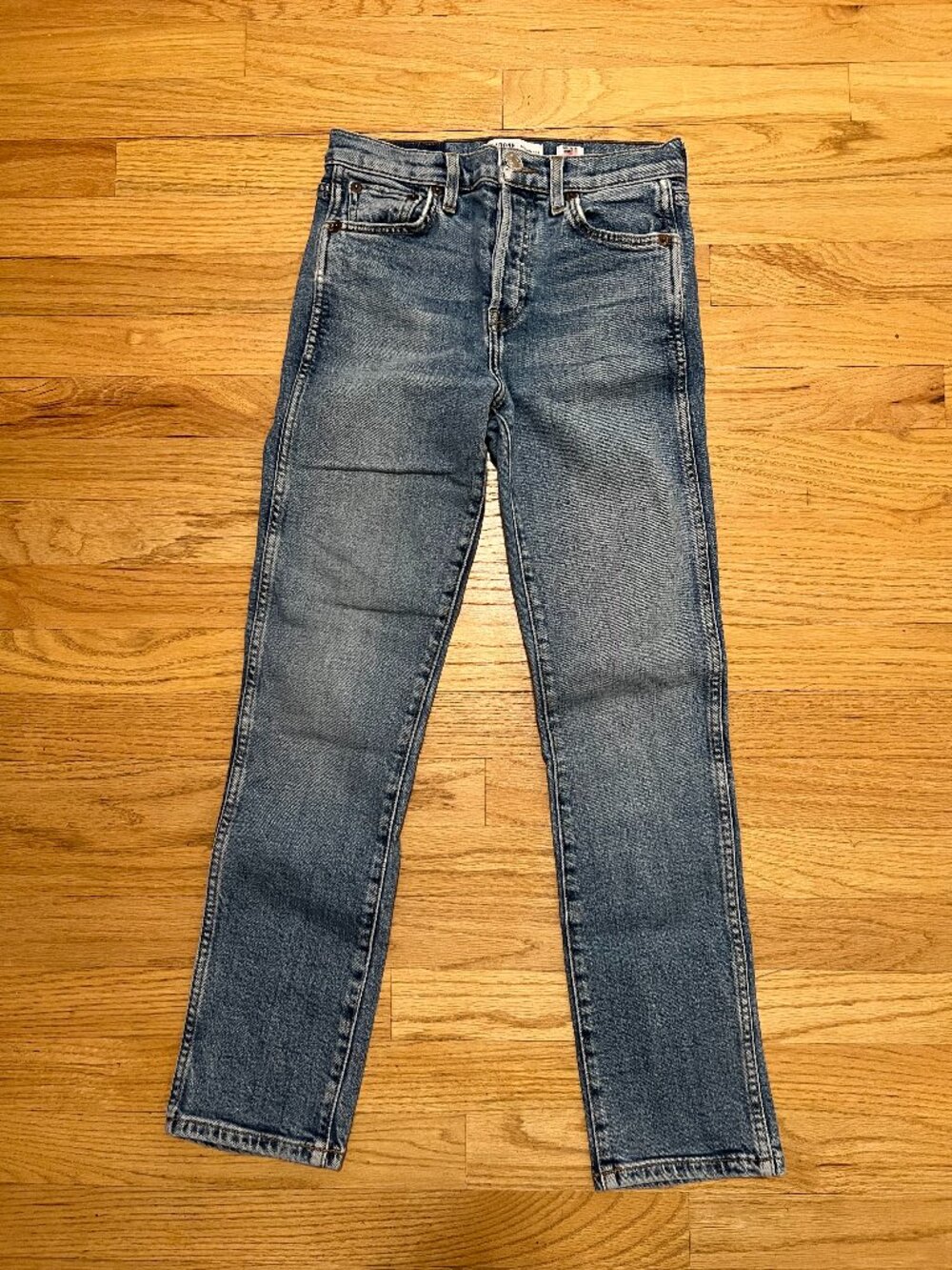 RE/DONE straight-leg jeans